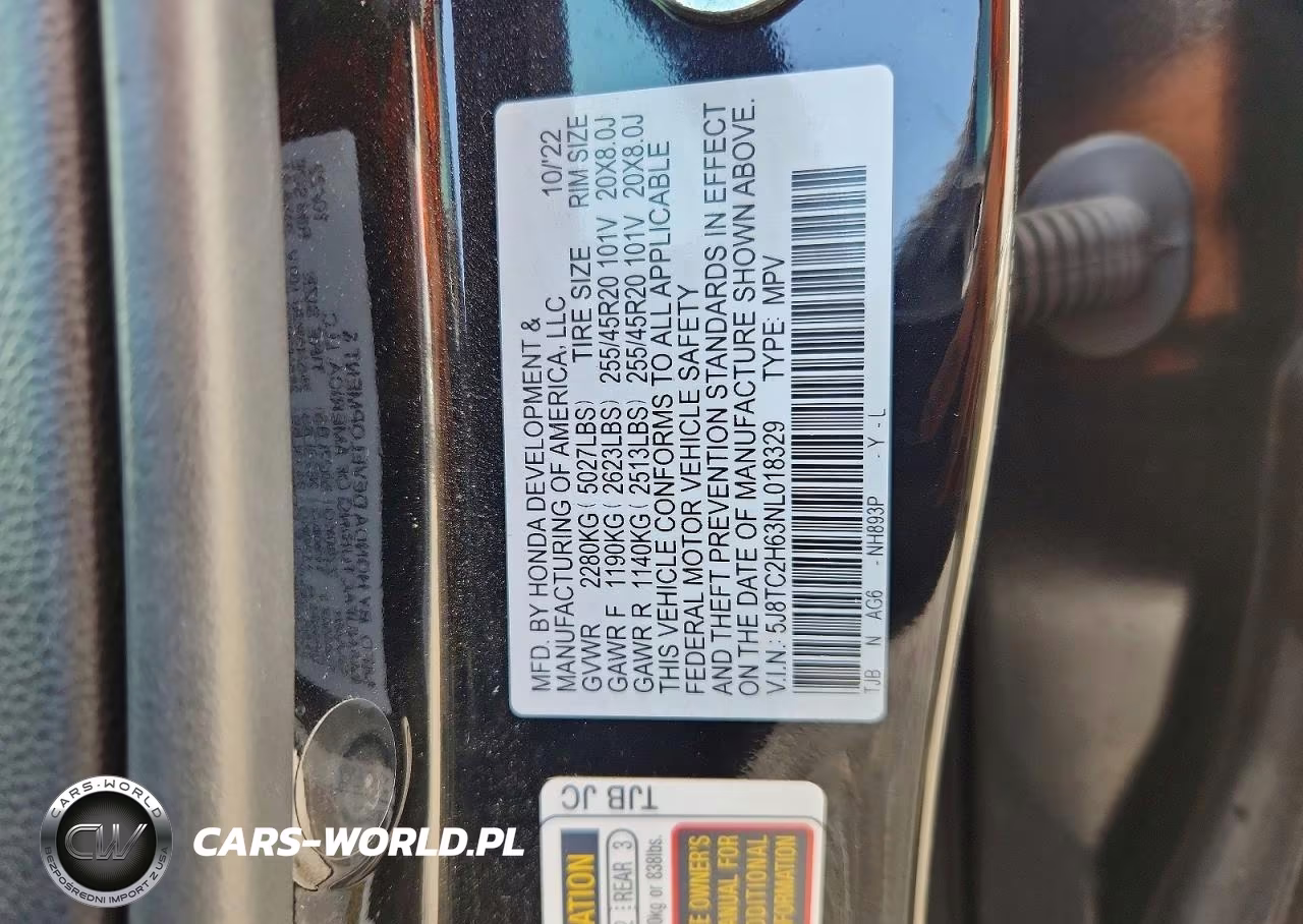 2022 Acura Rdx A-Spec VIN:5J8TC2H63NL018329 - 13
