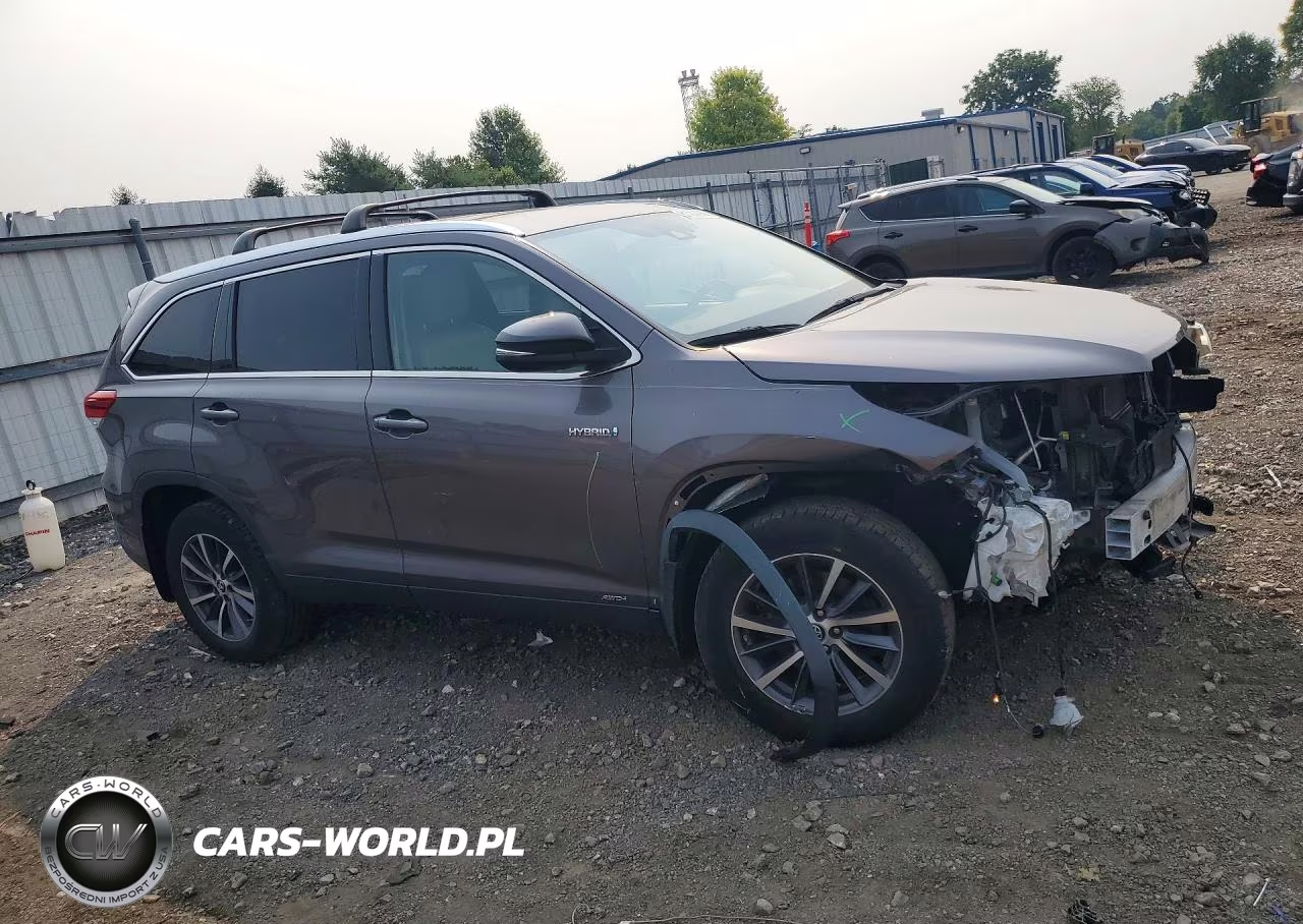 2019 Toyota Highlander Hybrid Xle VIN:5TDJGRFH6KS058325 - 4