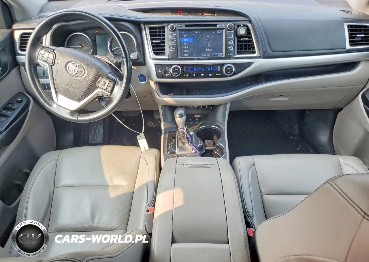 2019 Toyota Highlander Hybrid Xle VIN:5TDJGRFH6KS058325 - 8