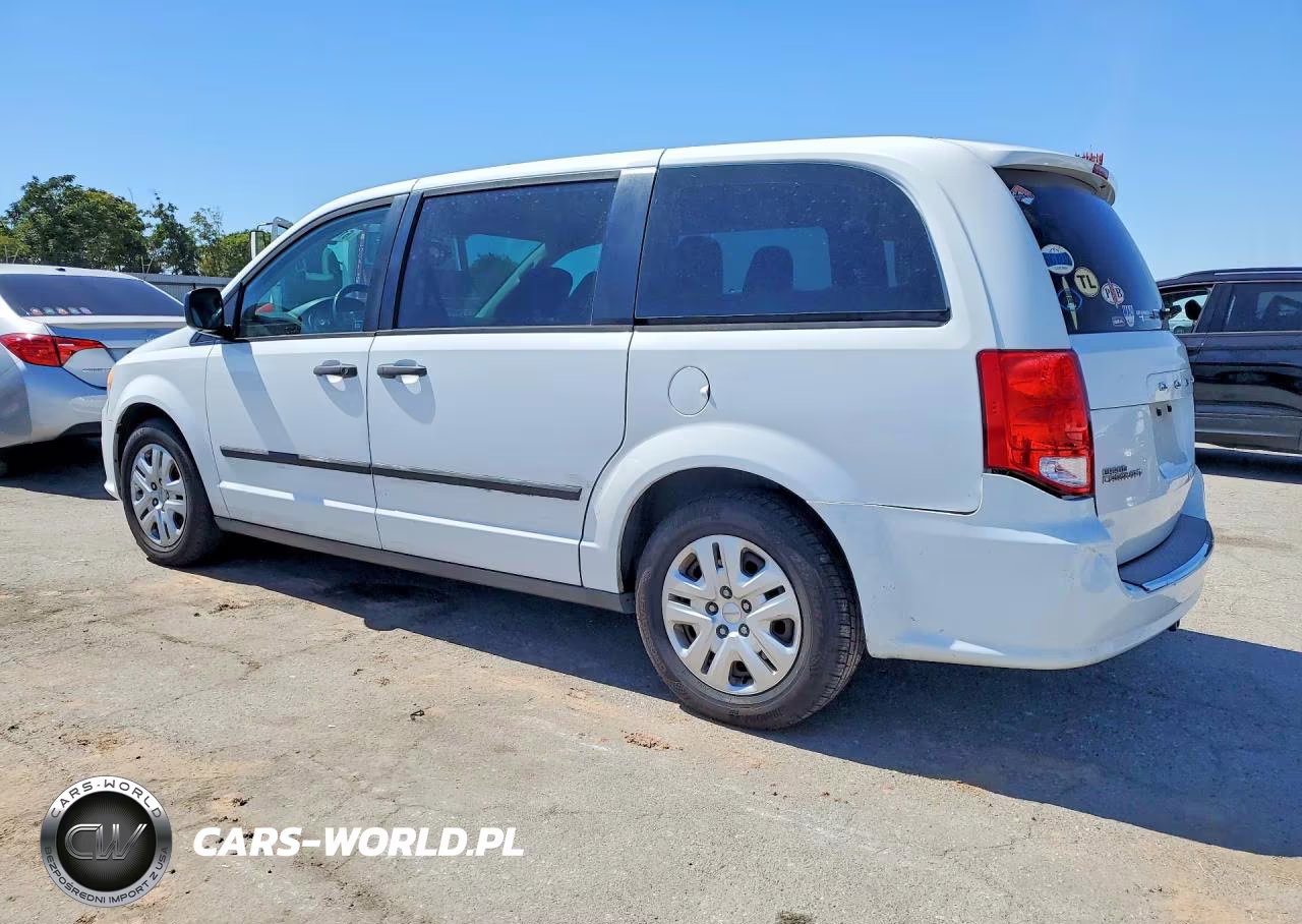 2015 Dodge Grand Caravan Se VIN:2C4RDGBG5FR599779 - 2