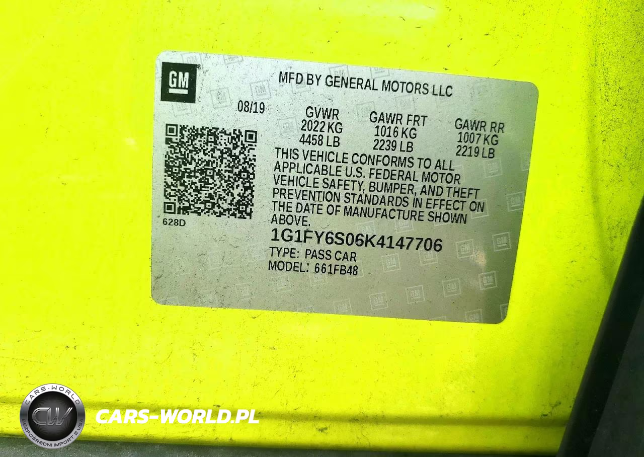 2019 Chevrolet Bolt Ev Lt VIN:1G1FY6S06K4147706 - 12