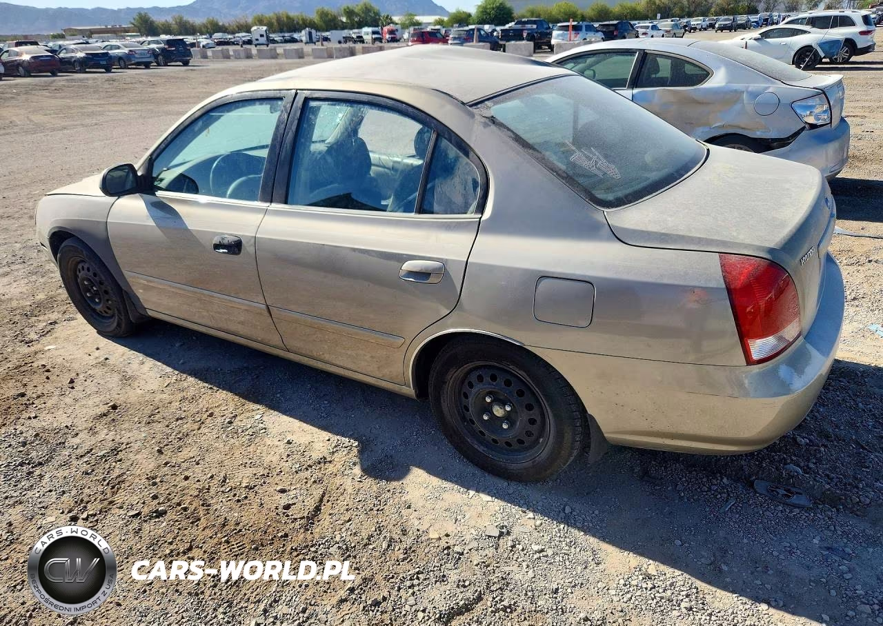 2002 Hyundai Elantra Gls VIN:KMHDN45D32U319566 - 2
