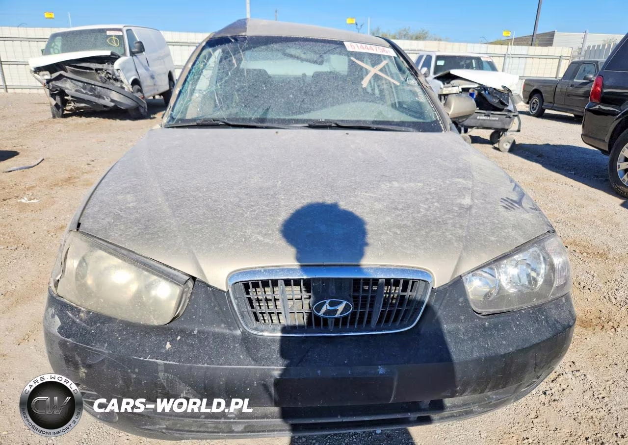 2002 Hyundai Elantra Gls VIN:KMHDN45D32U319566 - 5