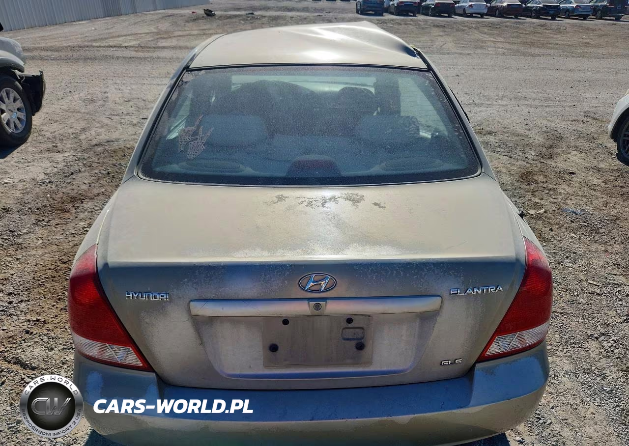 2002 Hyundai Elantra Gls VIN:KMHDN45D32U319566 - 6