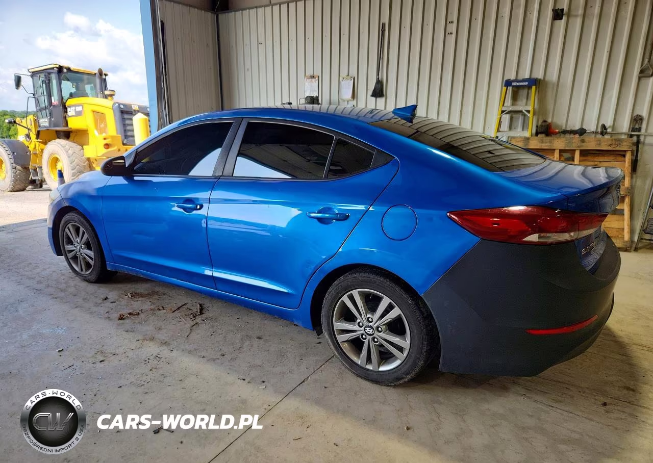 2017 Hyundai Elantra Se VIN:KMHD74LF7HU384234 - 2