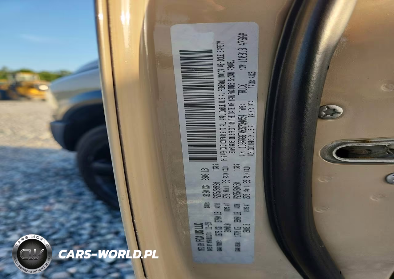 2019 Ram 1500 Warlock VIN:1C6RR6GT0KS734054 - 12