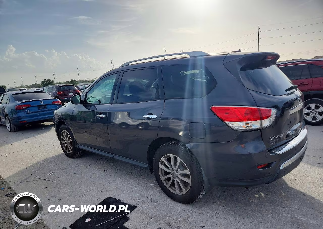 2014 Nissan Pathfinder Sv VIN:5N1AR2MN7EC727648 - 2