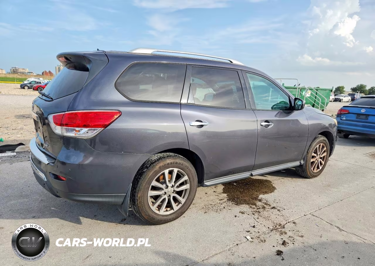 2014 Nissan Pathfinder Sv VIN:5N1AR2MN7EC727648 - 3