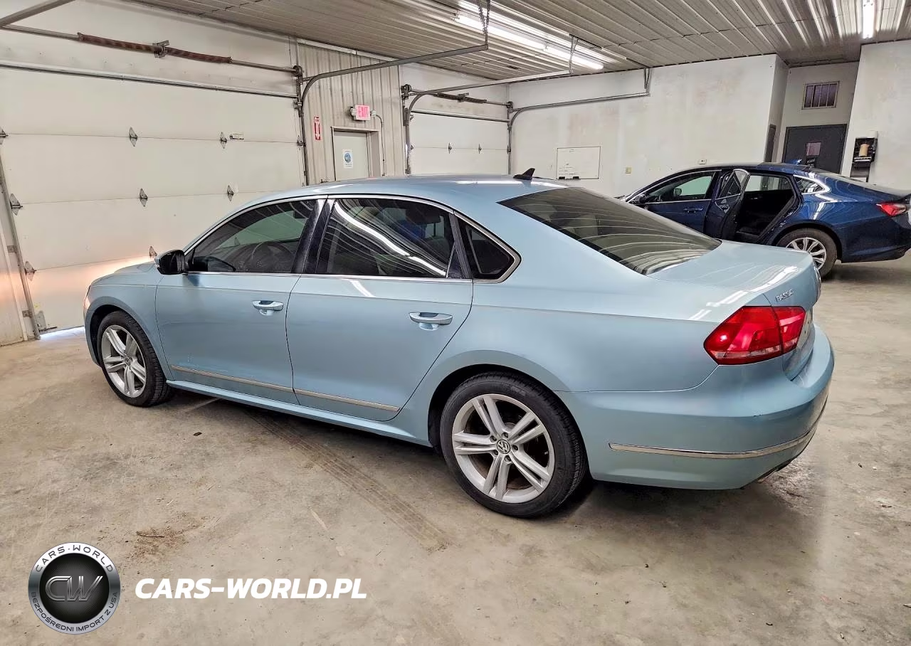 2013 Volkswagen Passat Sel VIN:1VWCN7A38DC061839 - 2