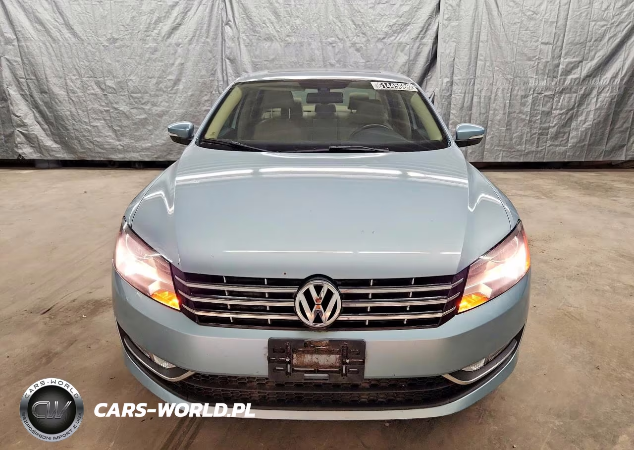 2013 Volkswagen Passat Sel VIN:1VWCN7A38DC061839 - 5