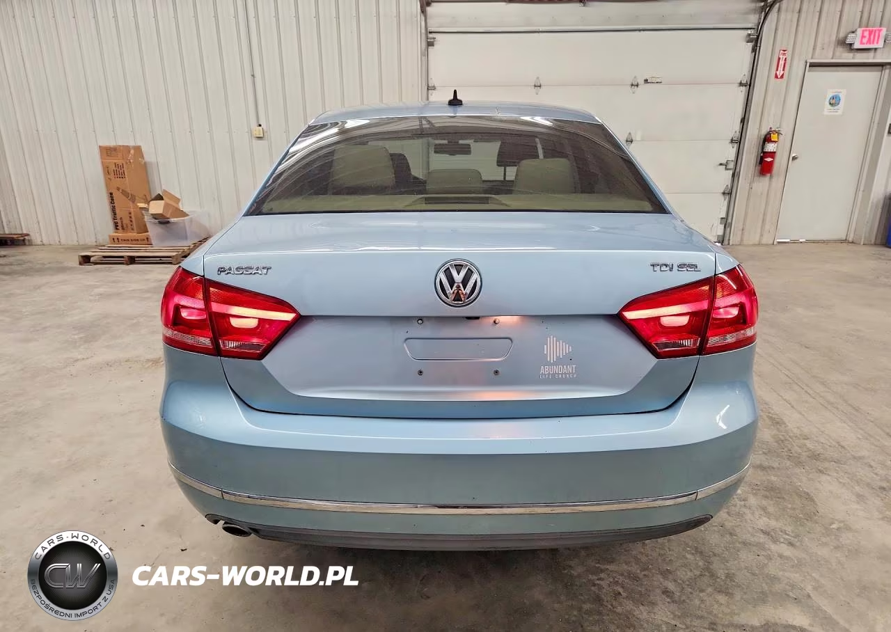 2013 Volkswagen Passat Sel VIN:1VWCN7A38DC061839 - 6