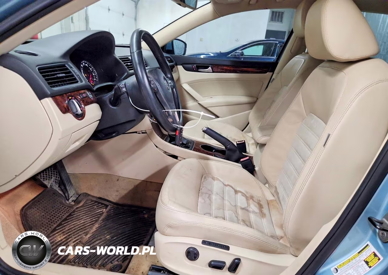 2013 Volkswagen Passat Sel VIN:1VWCN7A38DC061839 - 7