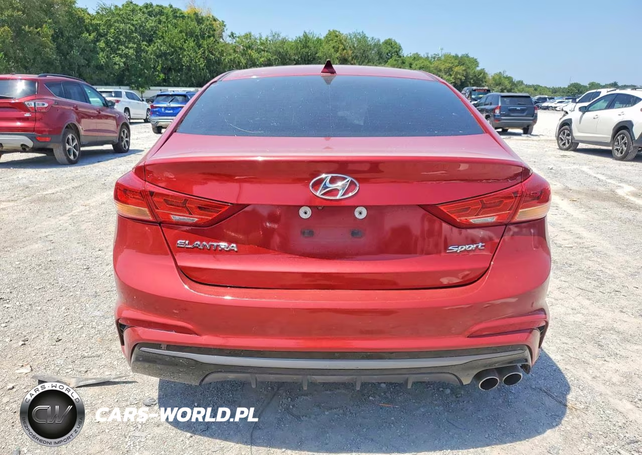 2018 Hyundai Elantra Sport VIN:KMHD04LB3JU499078 - 6