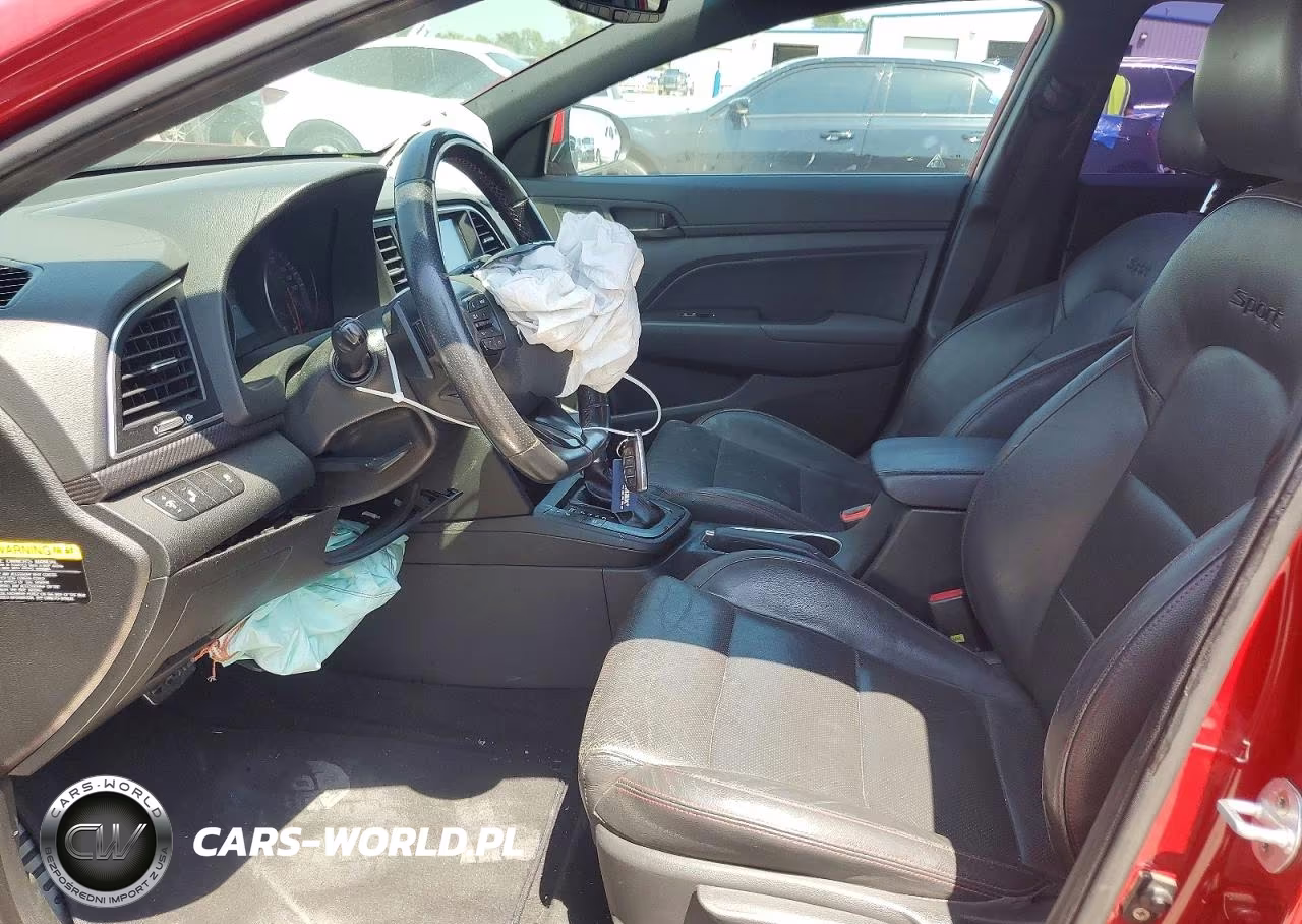 2018 Hyundai Elantra Sport VIN:KMHD04LB3JU499078 - 7