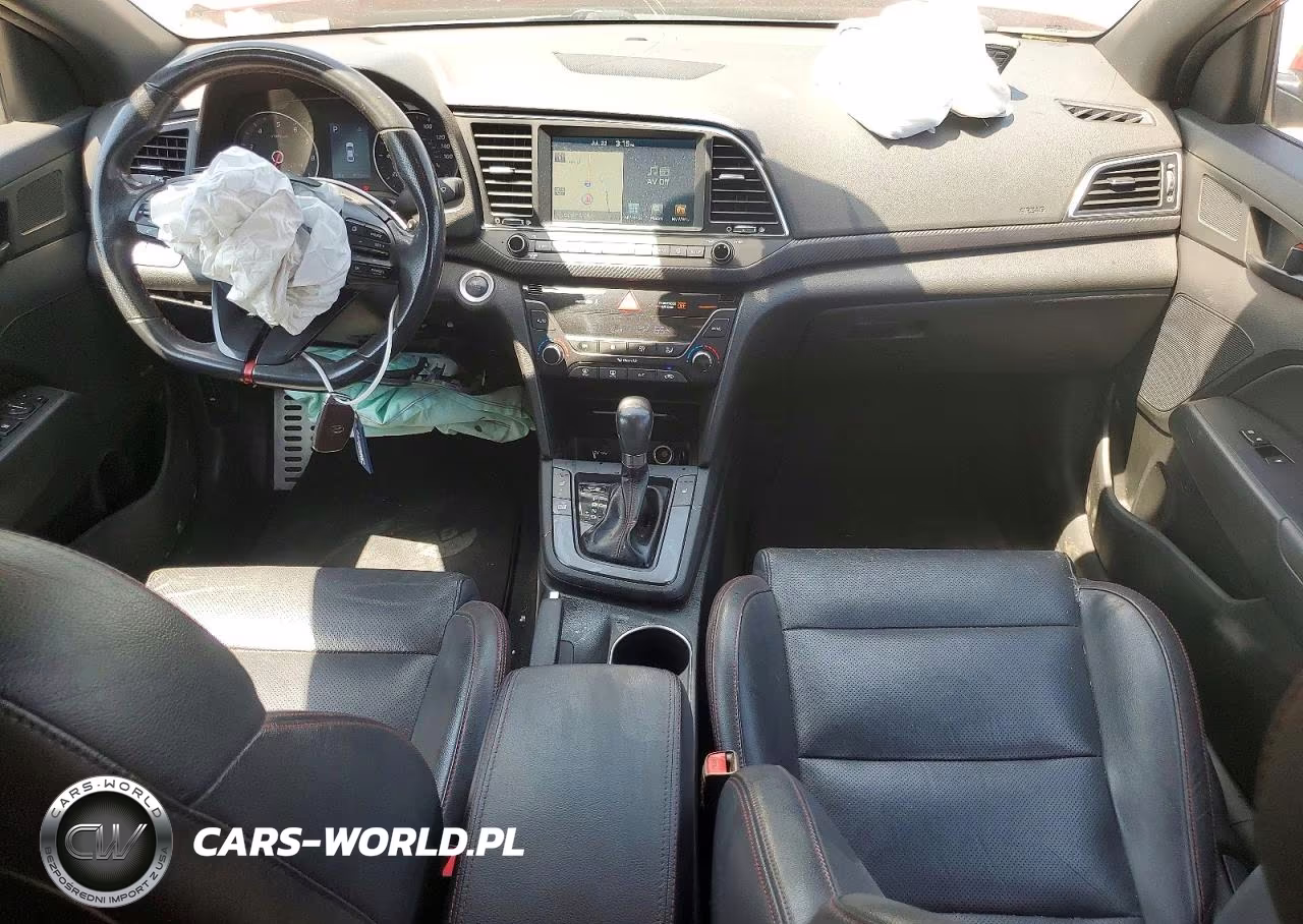2018 Hyundai Elantra Sport VIN:KMHD04LB3JU499078 - 8