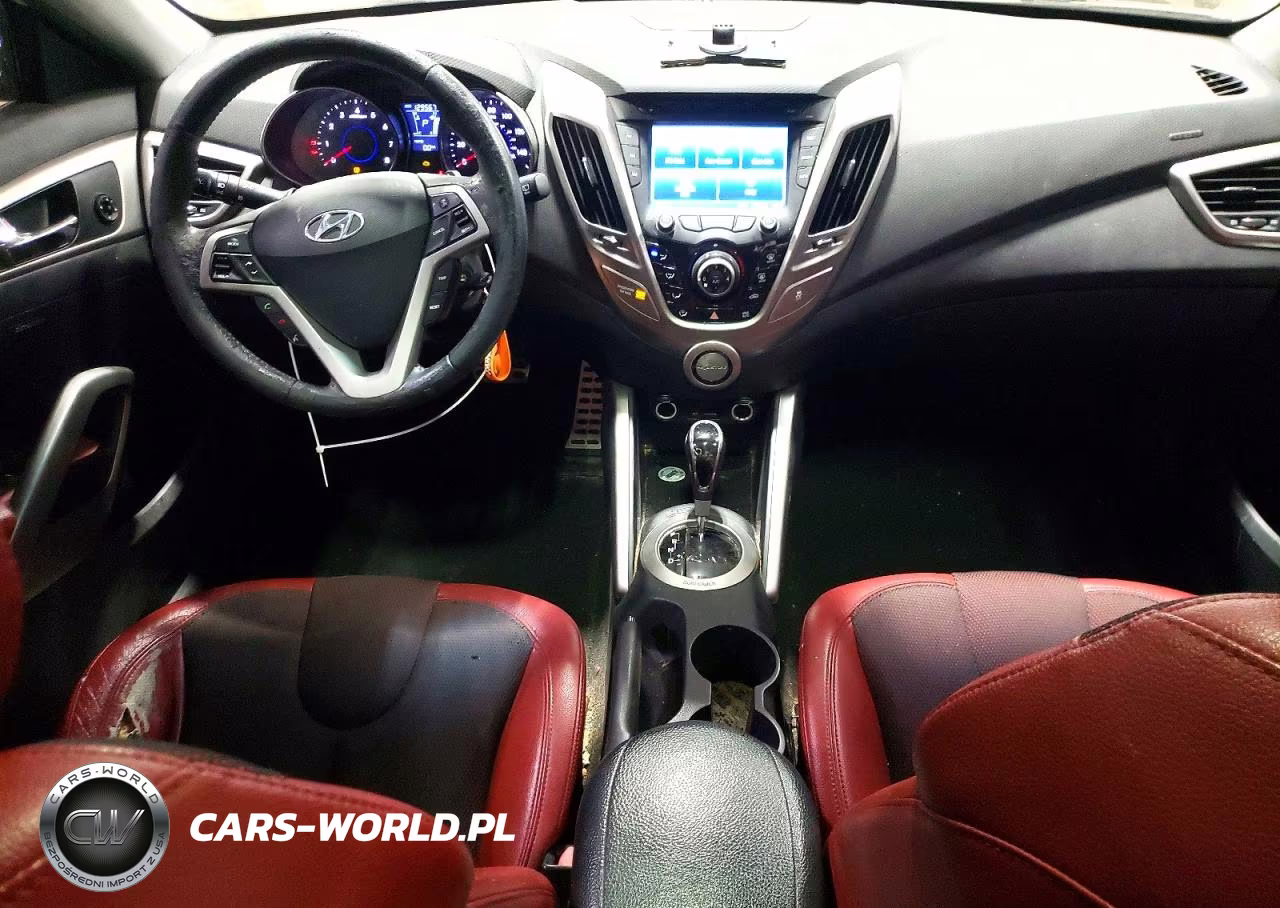 2012 Hyundai Veloster Base VIN:KMHTC6AD6CU072063 - 8