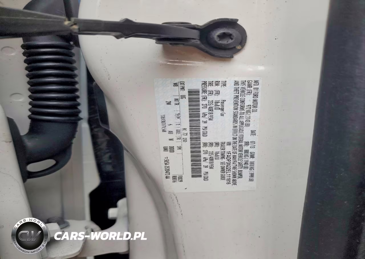 2014 Ford Focus Titanium VIN:1FADP3N22EL111816 - 12
