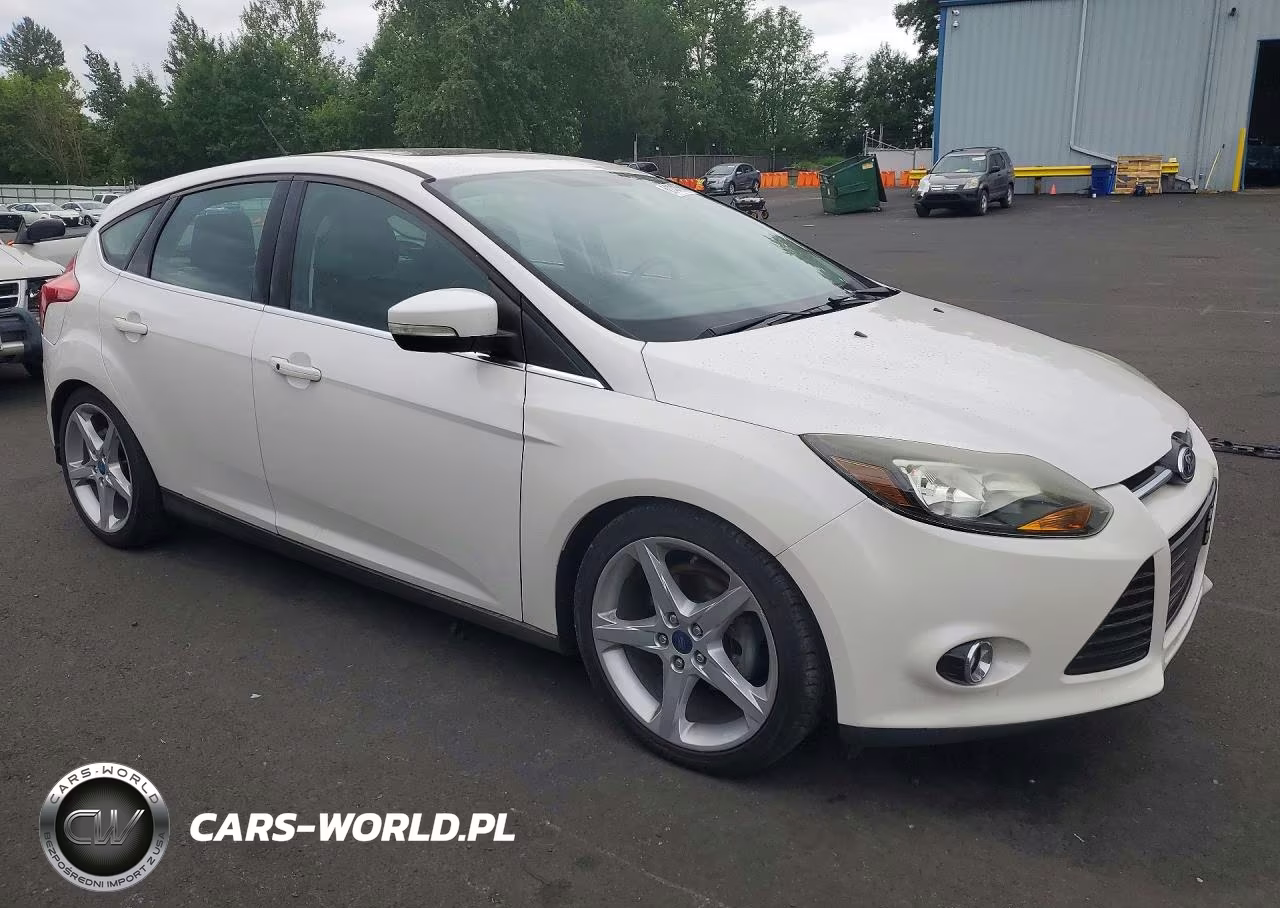 2014 Ford Focus Titanium VIN:1FADP3N22EL111816 - 4