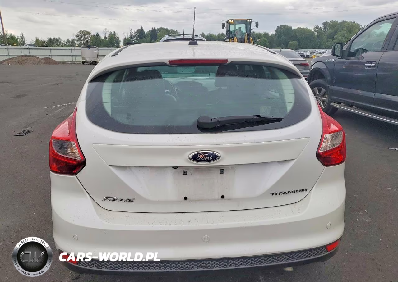 2014 Ford Focus Titanium VIN:1FADP3N22EL111816 - 6