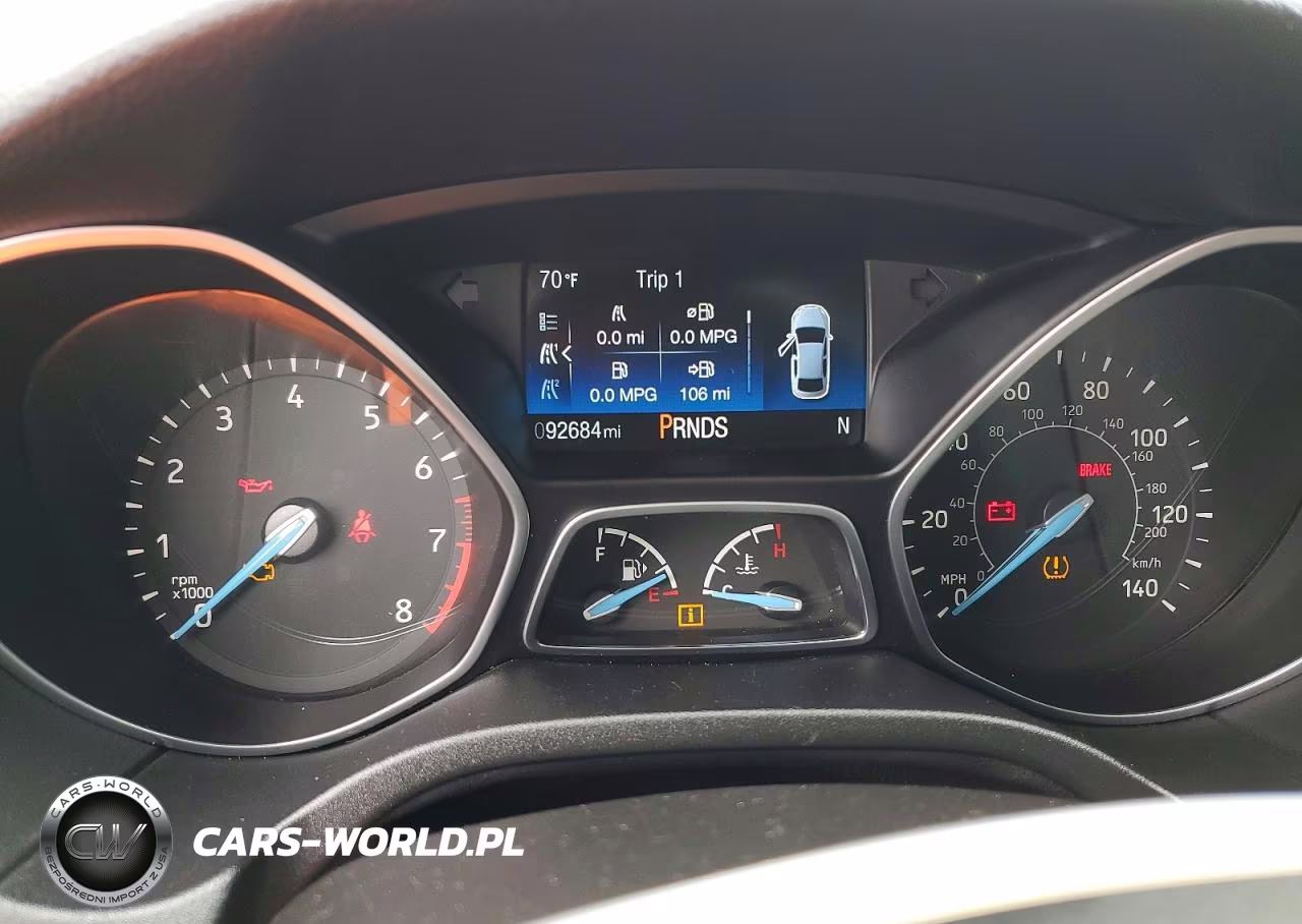 2015 Ford Focus Se VIN:1FADP3F24FL281479 - 9