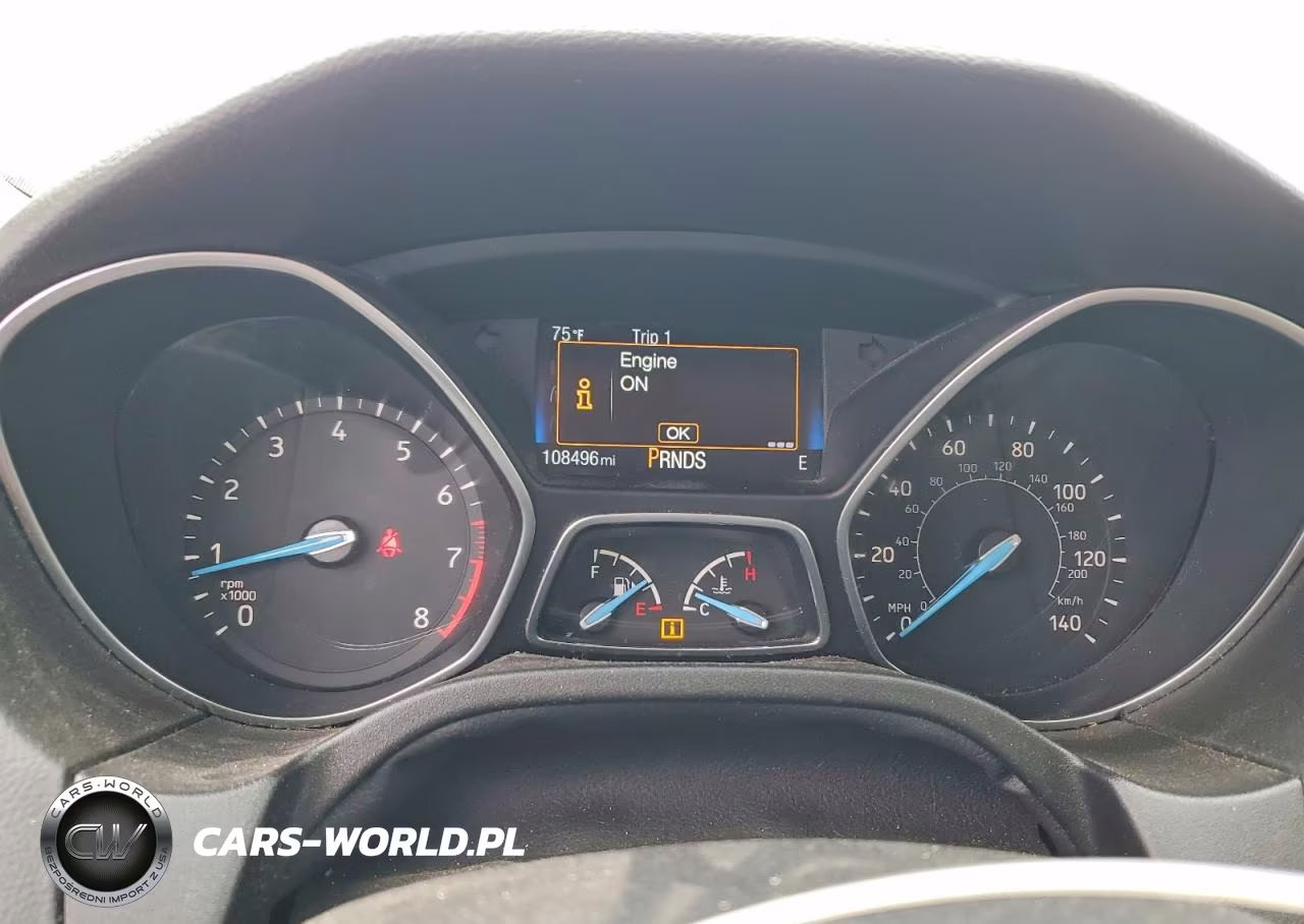 2015 Ford Focus Titanium VIN:1FADP3N22FL222111 - 9