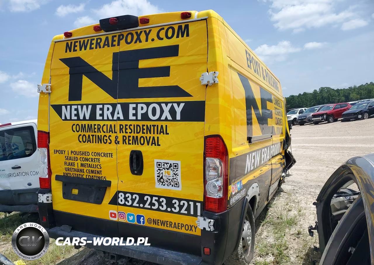 2021 Ram Promaster 2500 Delivery Van VIN:3C6ERVDG9ME509069 - 3