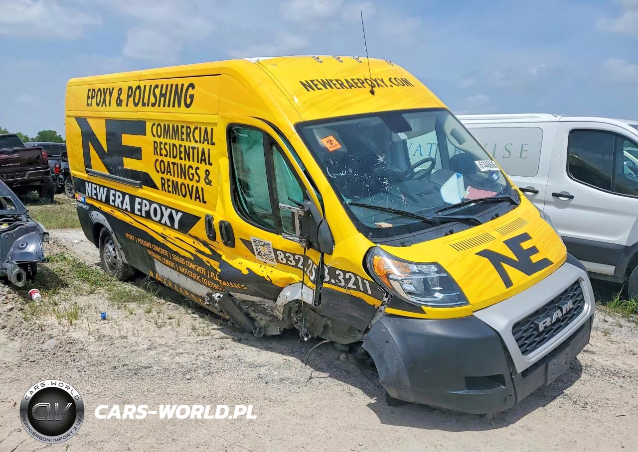 2021 Ram Promaster 2500 Delivery Van VIN:3C6ERVDG9ME509069 - 4