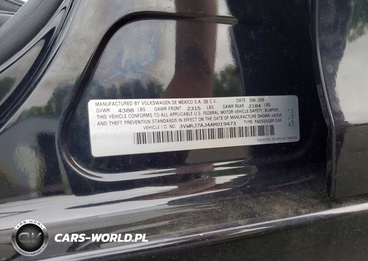 2010 Volkswagen Jetta Wolfsburg VIN:3VWRJ7AJ4AM019473 - 12