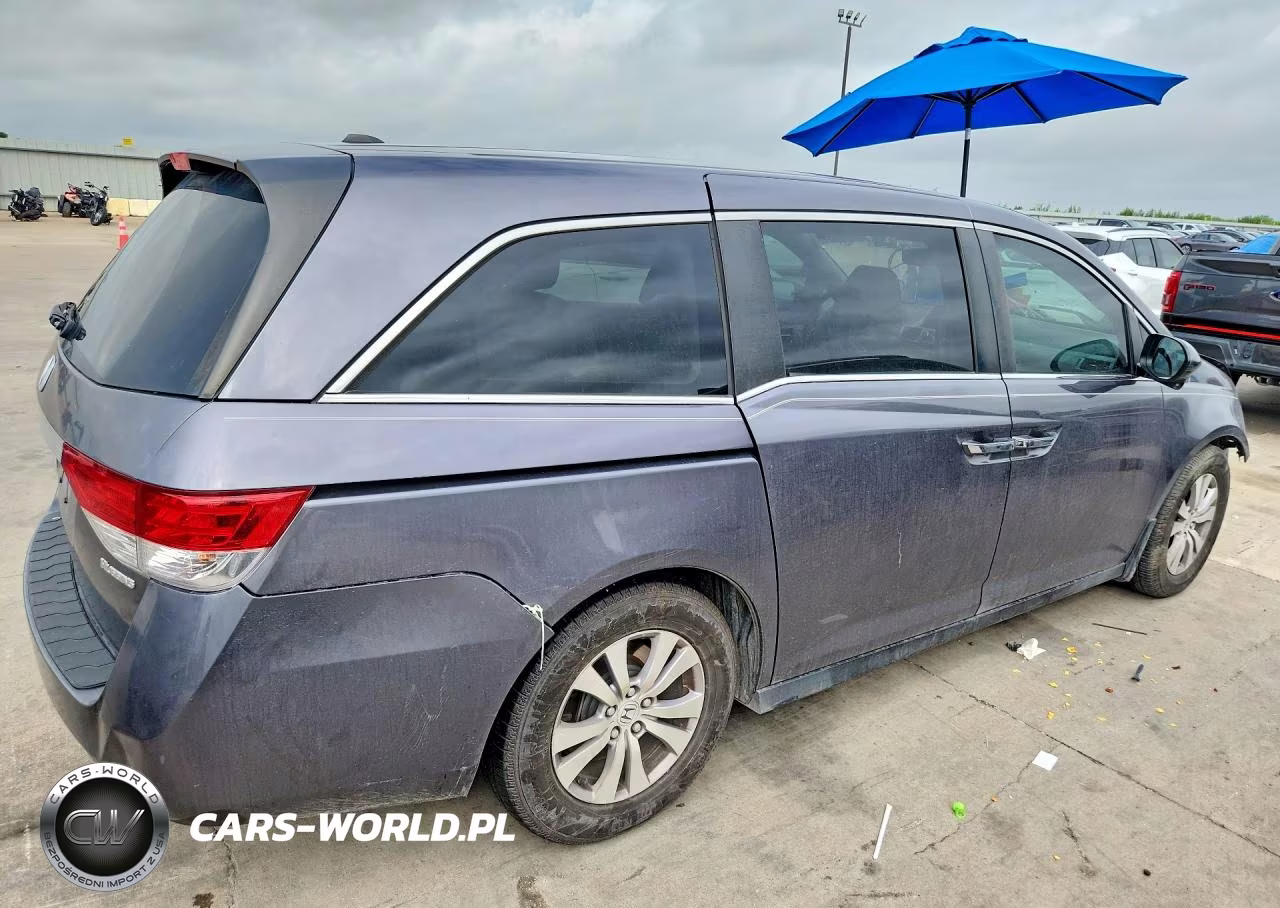 2015 Honda Odyssey Exl VIN:5FNRL5H66FB099955 - 3
