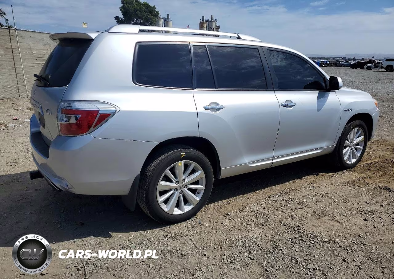 2010 Toyota Highlander Hybrid VIN:JTEBW3EH9A2047634 - 3