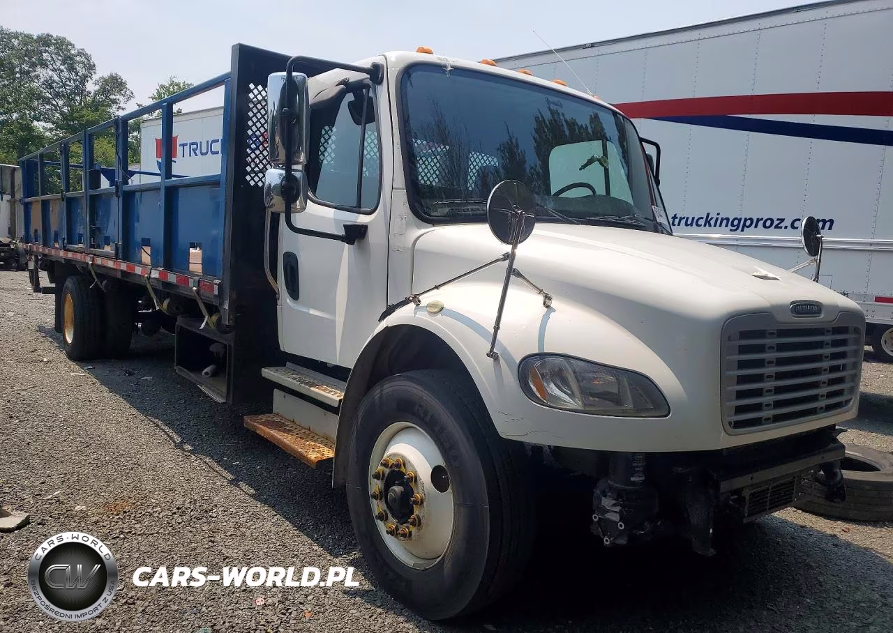 2015 Freightliner Business Class M2 Flatbed Truck VIN:1FVACXDTXFHGT2899 - 4