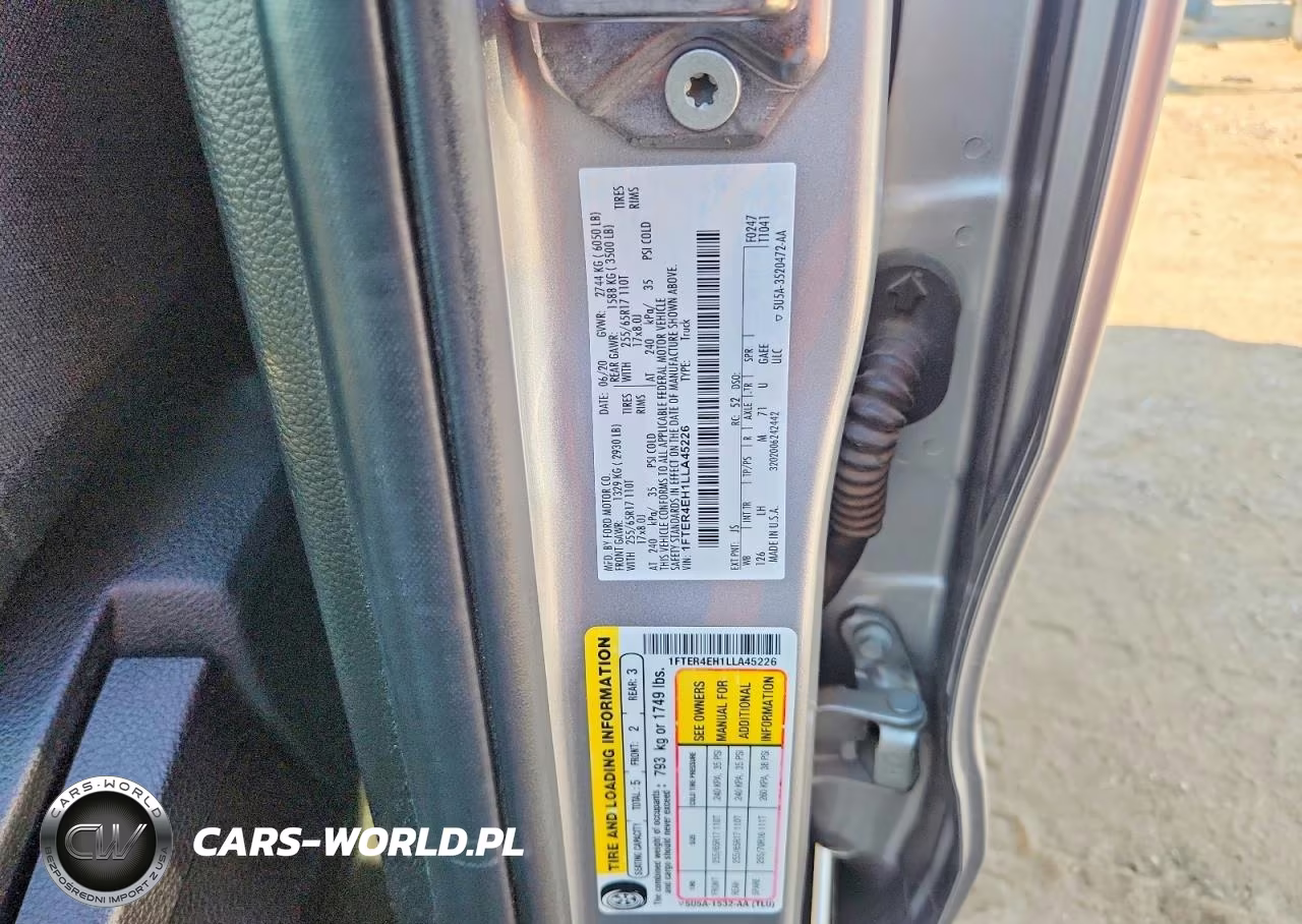 2020 Ford Ranger Xl VIN:1FTER4EH1LLA45226 - 12