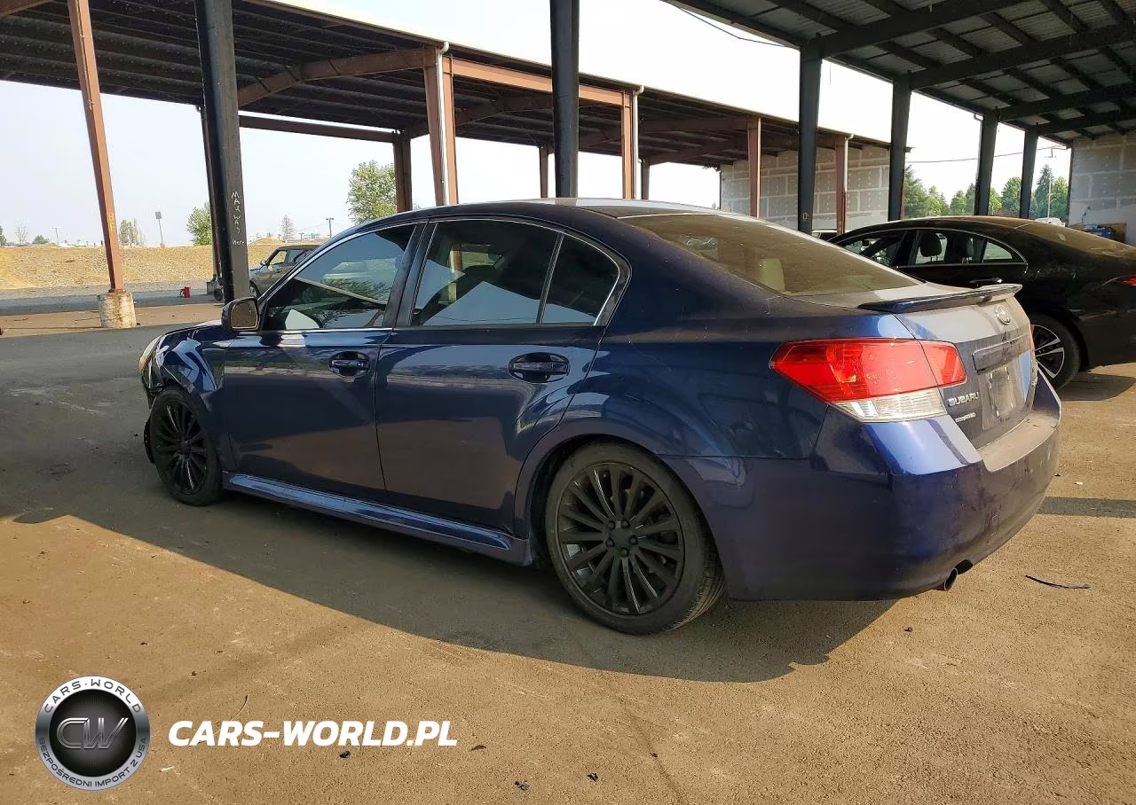 2010 Subaru Legacy 2.5Gt Limited VIN:4S3BMFL63A1216484 - 2