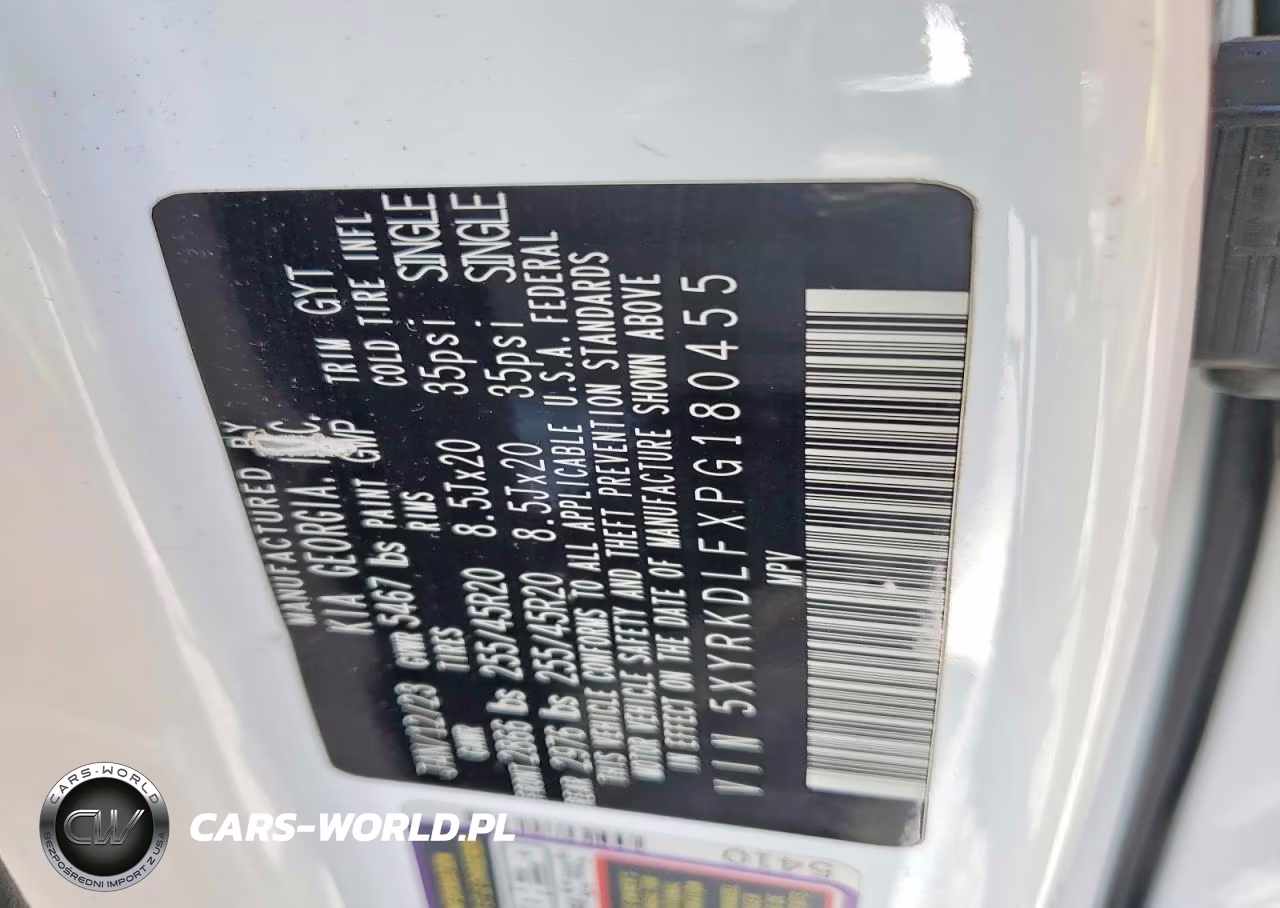 2023 Kia Sorento Sx Prestige VIN:5XYRKDLFXPG180455 - 13