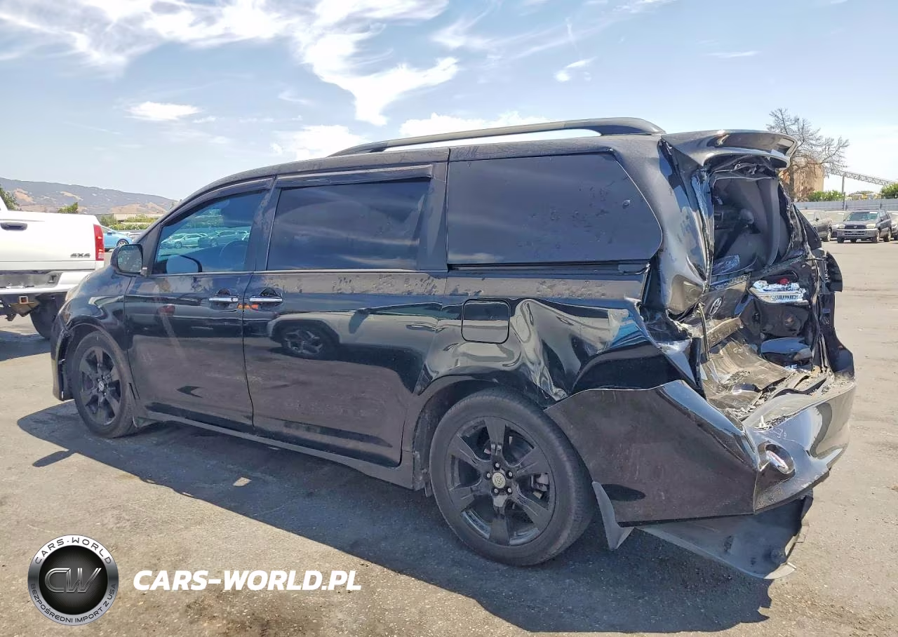 2017 Toyota Sienna Se VIN:5TDXZ3DC4HS845291 - 2