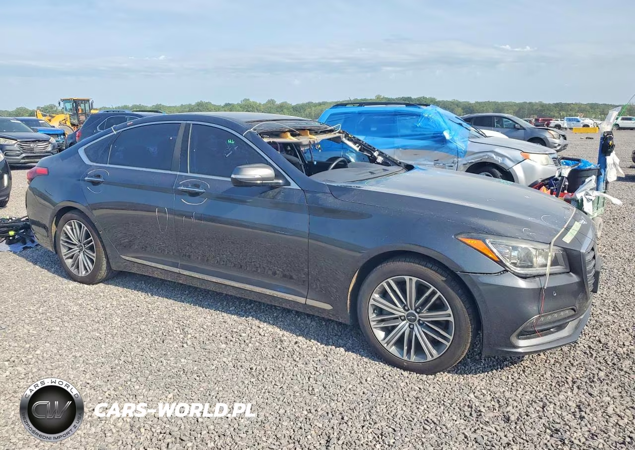 2018 Genesis G80 3.8 VIN:KMHGN4JE8JU227797 - 4