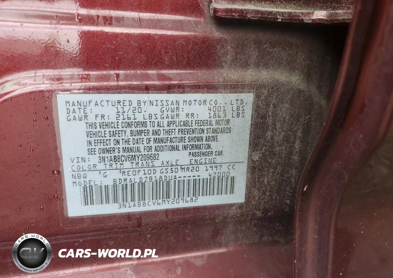 2021 Nissan Sentra Sv VIN:3N1AB8CV6MY209682 - 12