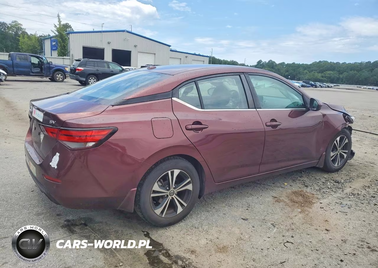 2021 Nissan Sentra Sv VIN:3N1AB8CV6MY209682 - 3
