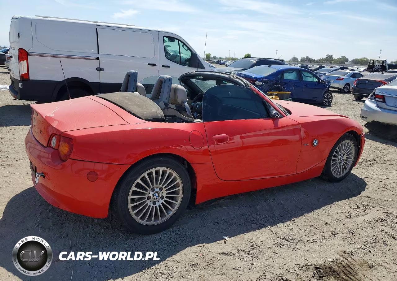 2004 BMW Z4 3.0 VIN:4USBT53424LU06291 - 3