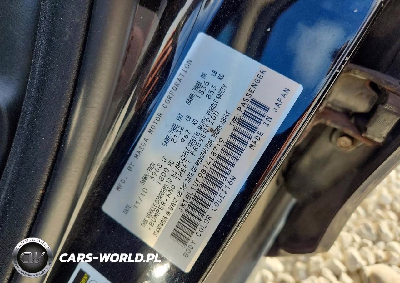 2011 Mazda 3 I VIN:JM1BL1UF9B1418719 - 12