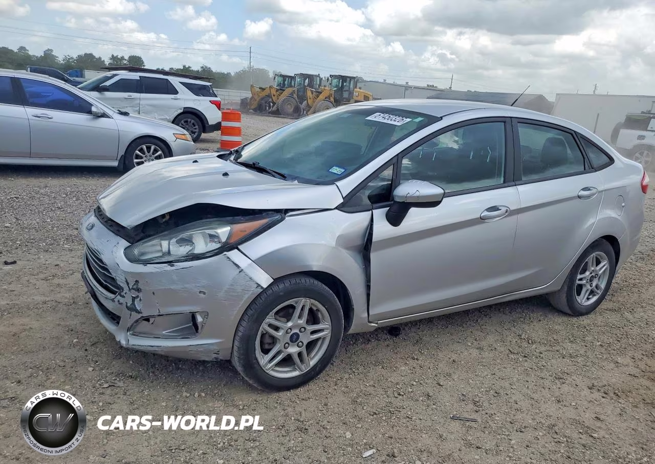 2017 Ford Fiesta Se VIN:3FADP4BJXHM166180 - 1