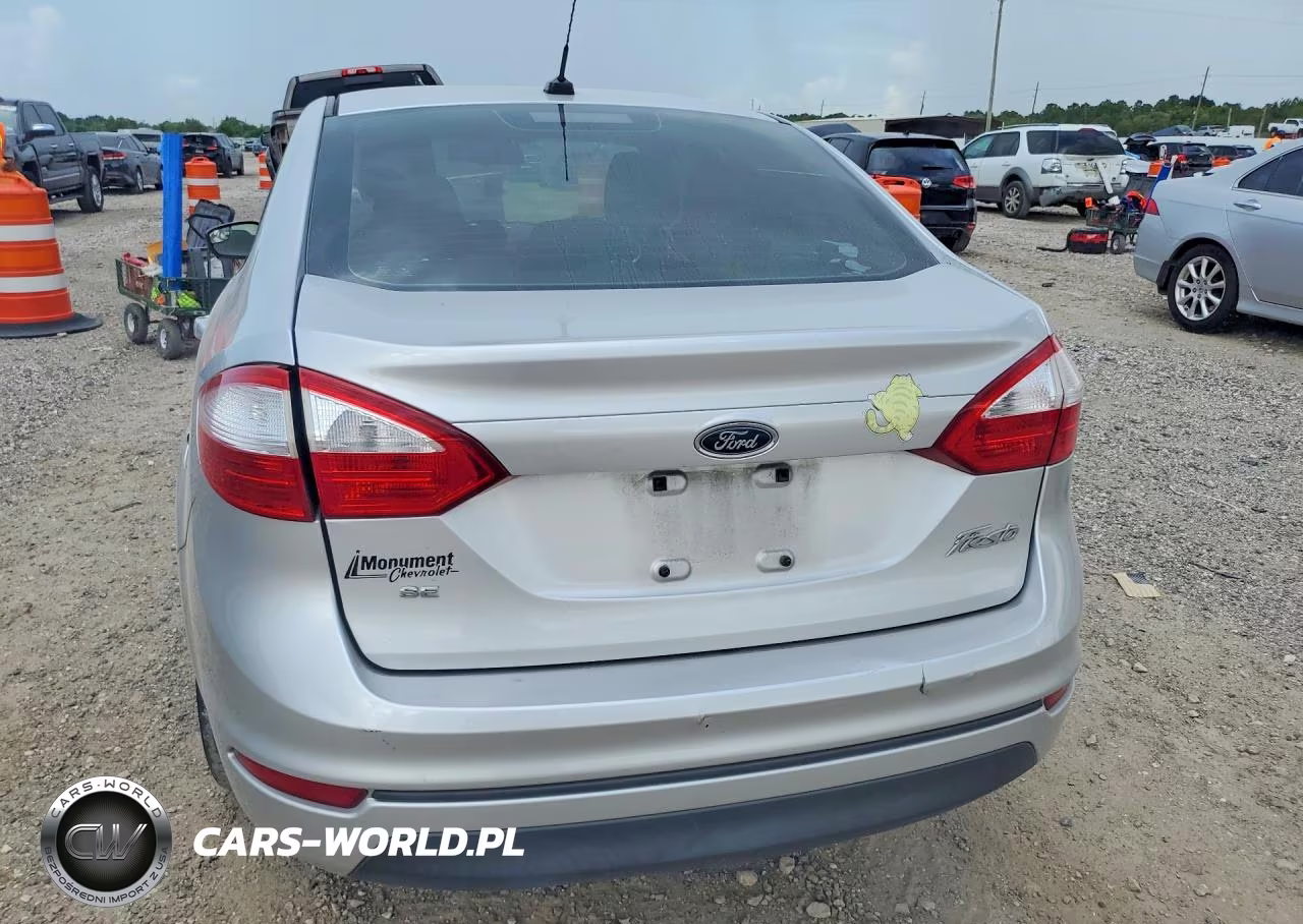 2017 Ford Fiesta Se VIN:3FADP4BJXHM166180 - 6