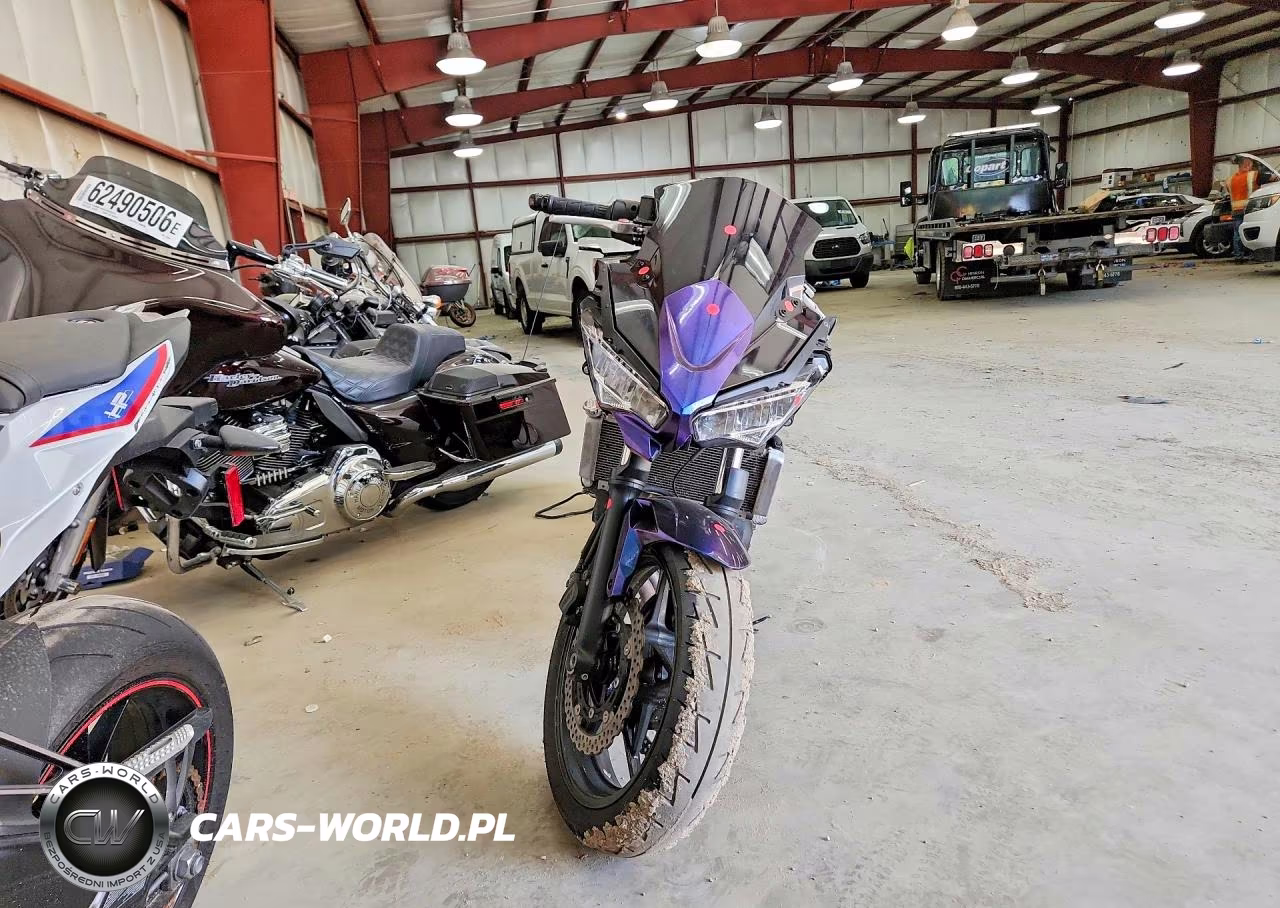 2025 Kawasaki Ex650 P VIN:ML5EXEP17SDAE8483 - 2