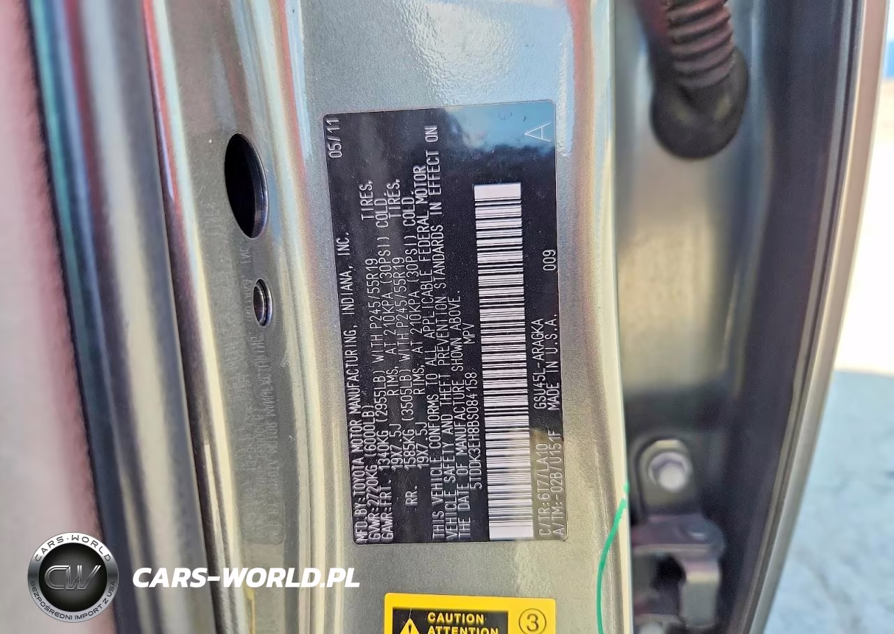2011 Toyota Highlander Limited VIN:5TDDK3EH8BS084158 - 12