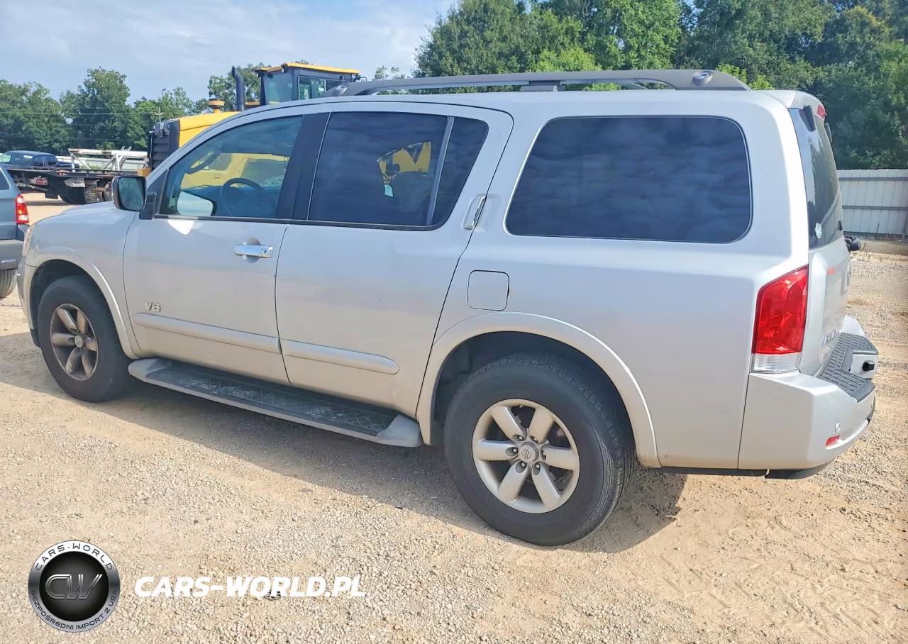 2008 Nissan Armada Se VIN:5N1AA08D88N617939 - 2