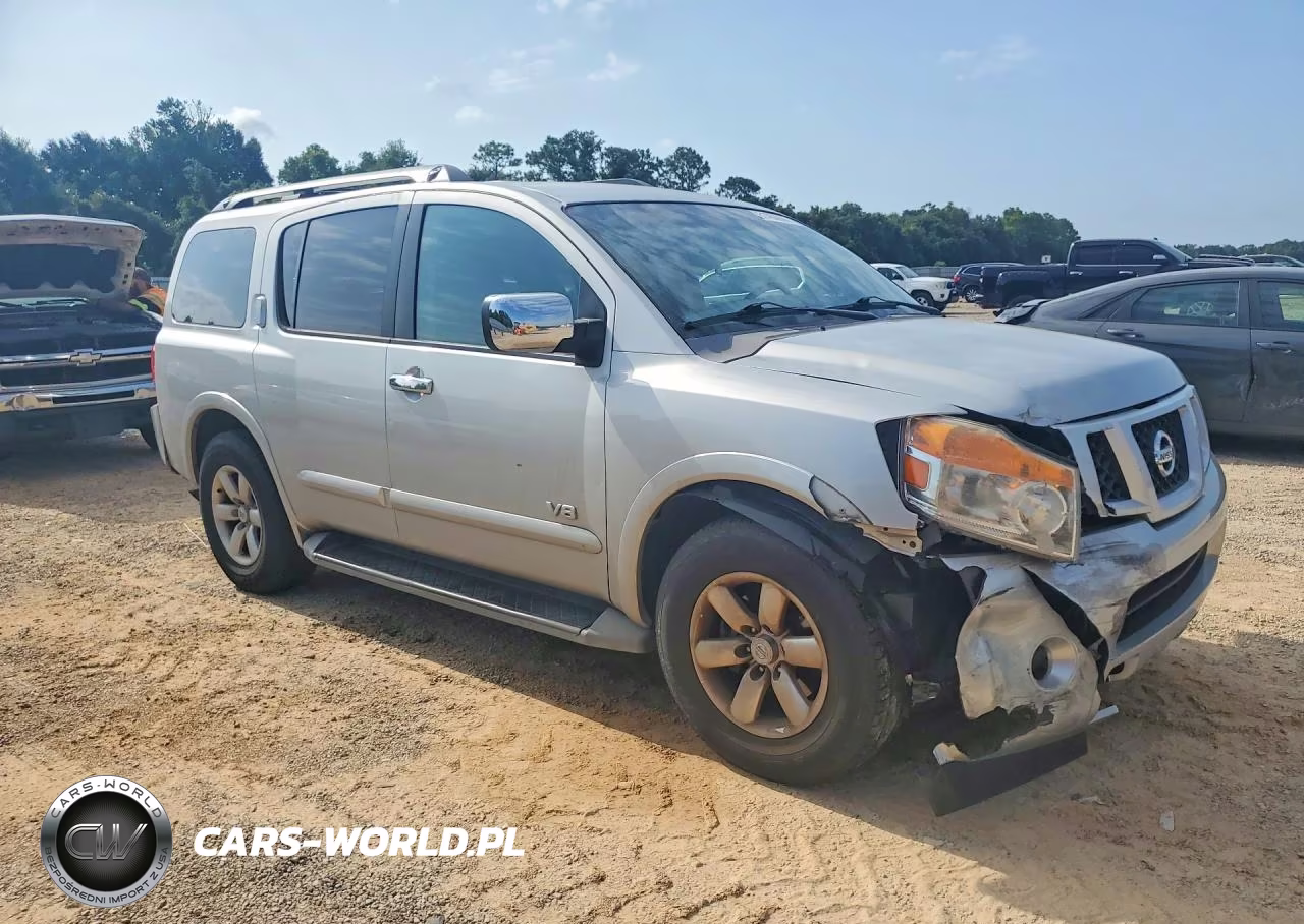 2008 Nissan Armada Se VIN:5N1AA08D88N617939 - 4