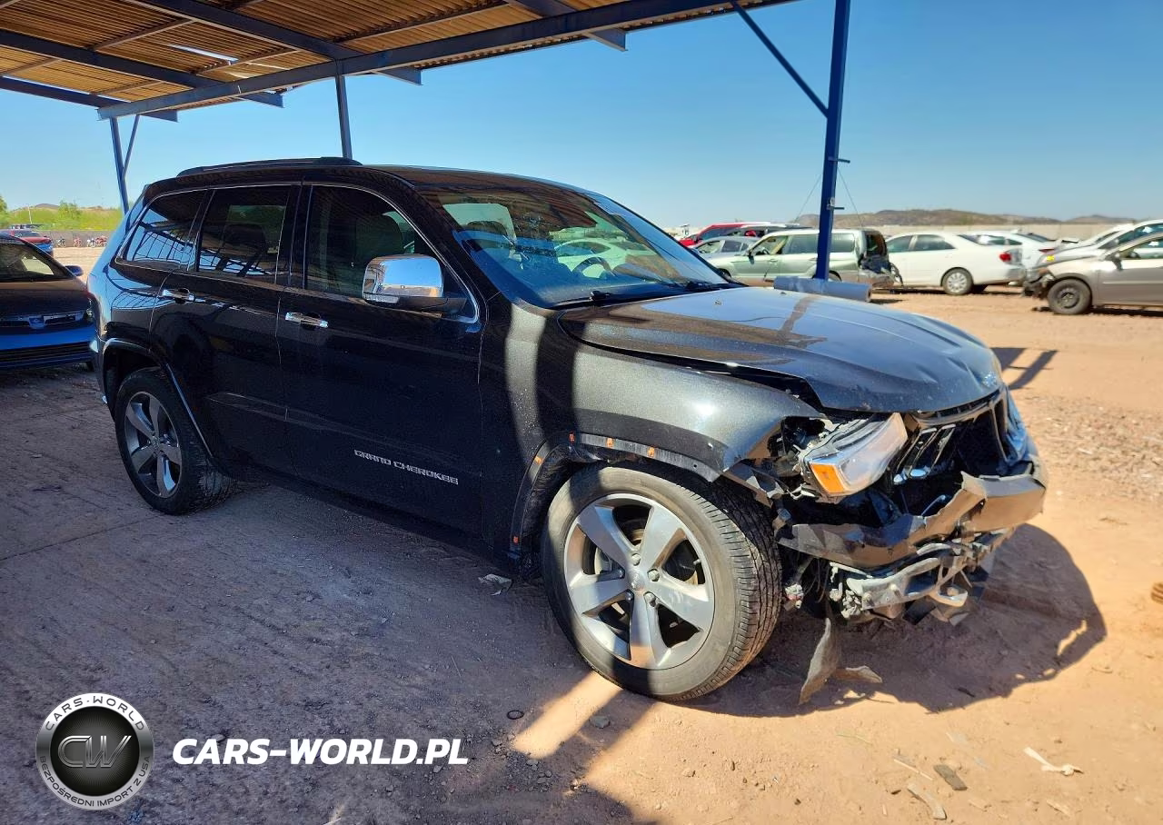 2015 Jeep Grand Cherokee Overland VIN:1C4RJFCT2FC722459 - 4
