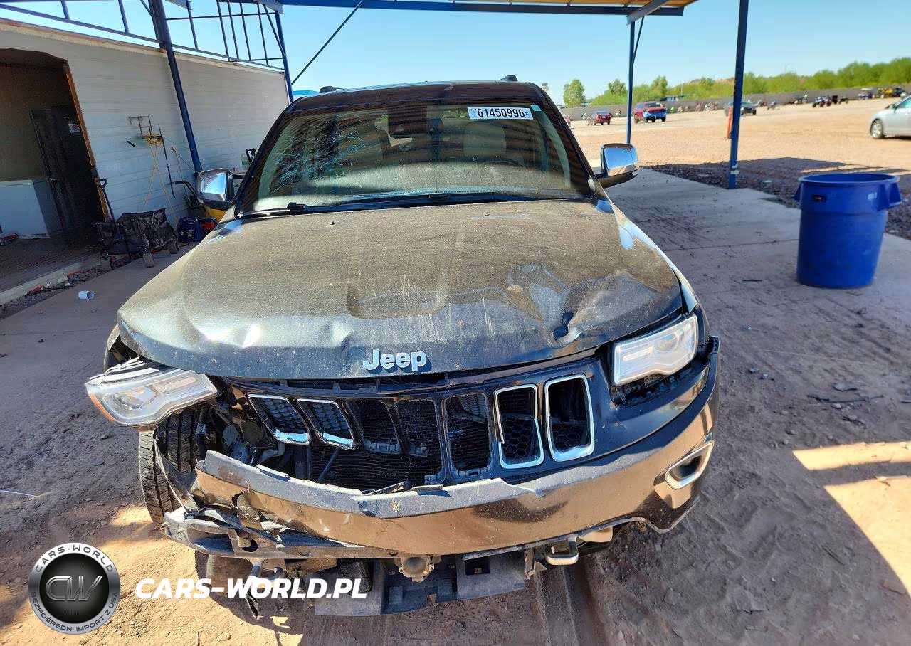 2015 Jeep Grand Cherokee Overland VIN:1C4RJFCT2FC722459 - 5
