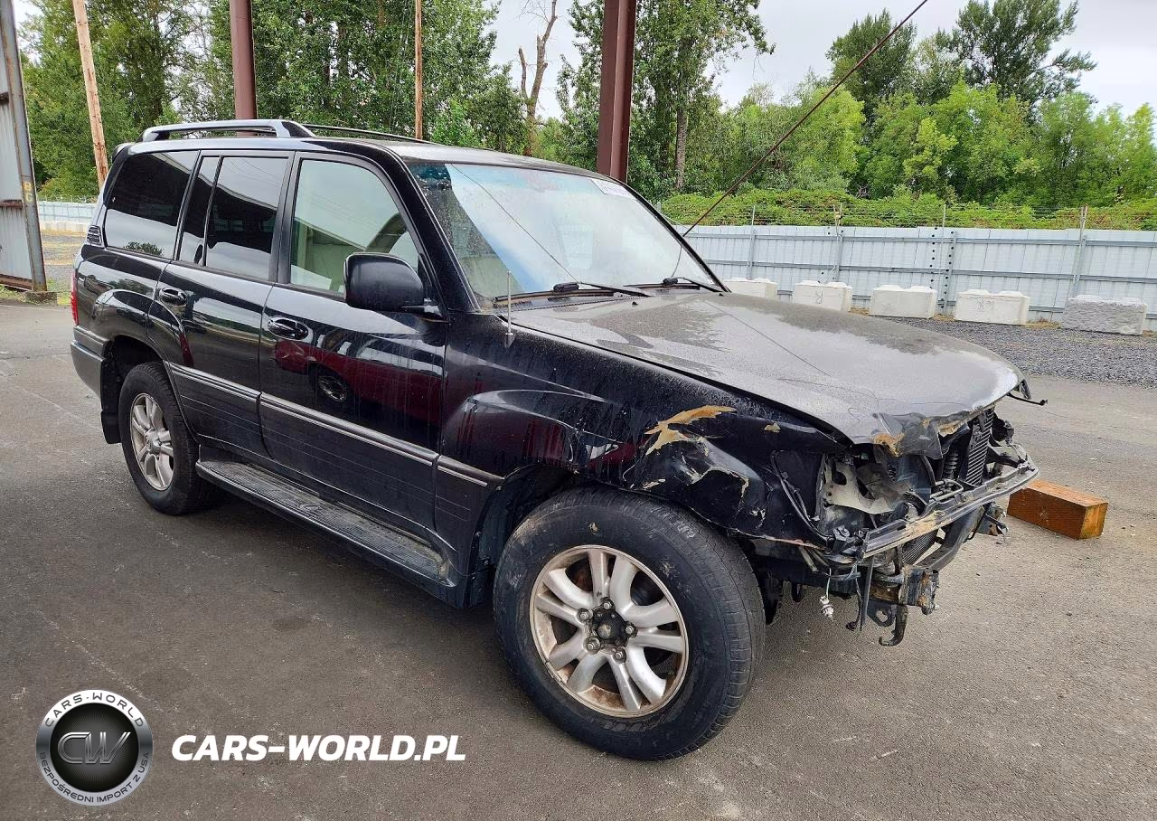 2004 Lexus Lx 470 VIN:JTJHT00W243538120 - 4