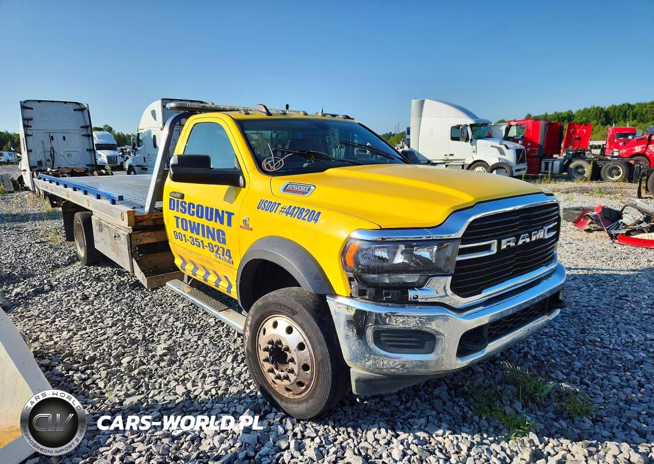 2019 Ram 5500 Rollback Truck VIN:3C7WRMDL7KG645726 - 4